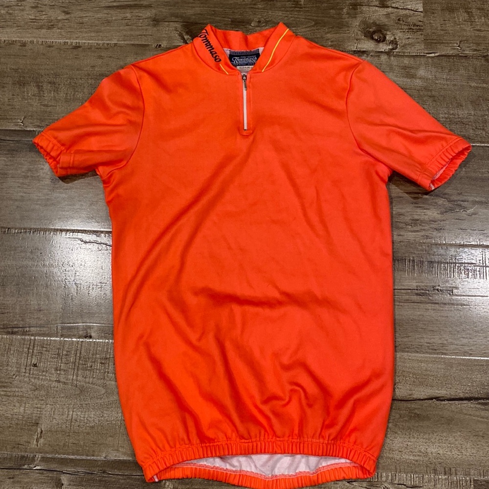 Tommaso Neon Orange SS Cycling Jersey